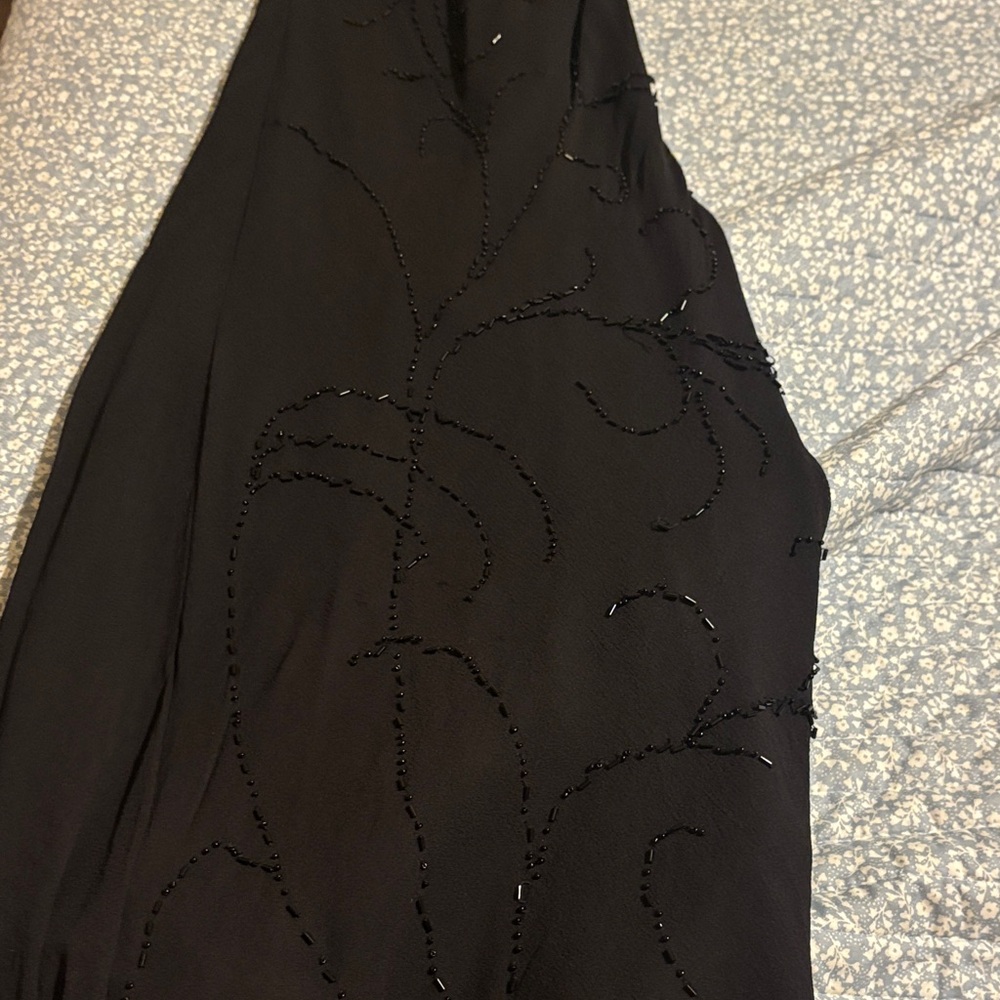 Stunning Vintage Silk Women's Dress - Picture 5 of 9